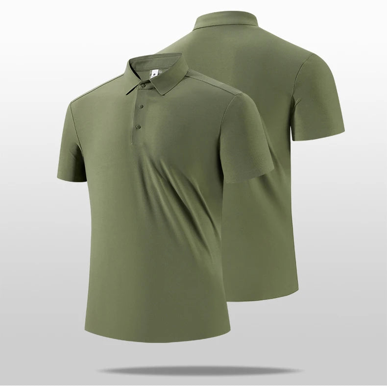 SBWL High quality gym new light fast dry elastic high quality outdoor sports golf running sports POLO shirt fashion casual shirt - Buy online at  Vibe In Cart.