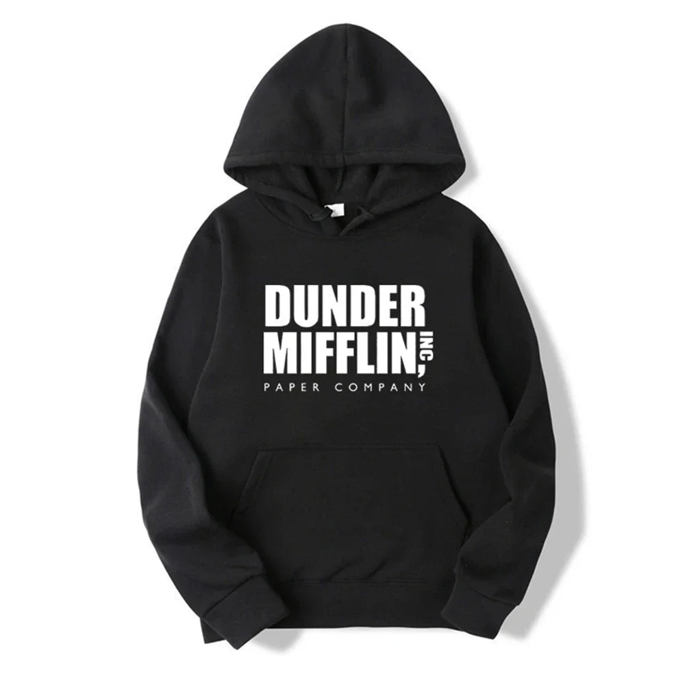 The Office Dunder Mufflin INC Paper Hoodie Dwight Schrute Sweatshirt  Men Women Hoodies Casual Pullover Hooded Sweater - Buy online at  Vibe In Cart.