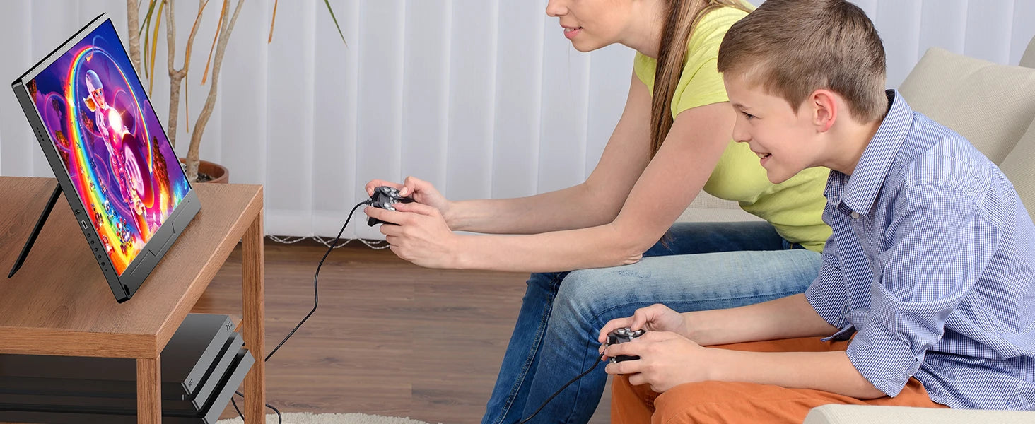 Adjustable Monitor Stand with VESA 75x75mm for 13-24 Inch Monitors