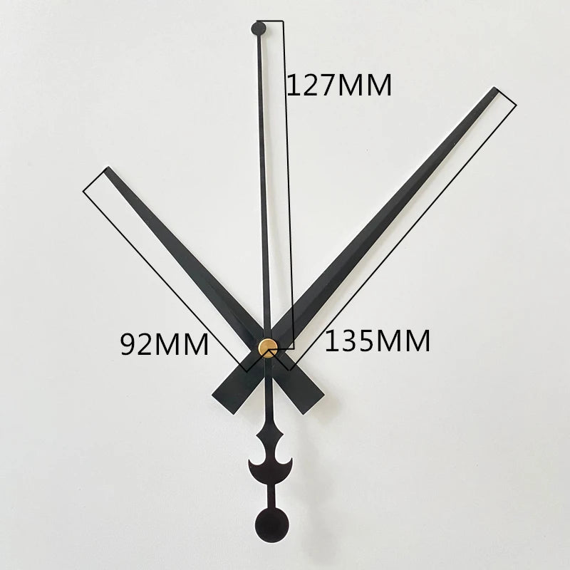 Silent Quartz Battery Operated Clock Movement with Hands