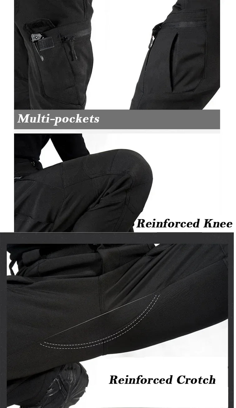 Waterproof Shark Skin Tactical Sets Mens Thicken Fleece New Soft Shell Combat Jackets+windproof Warm Cargo Pant 2 Piece Set - Buy online at  Vibe In Cart.