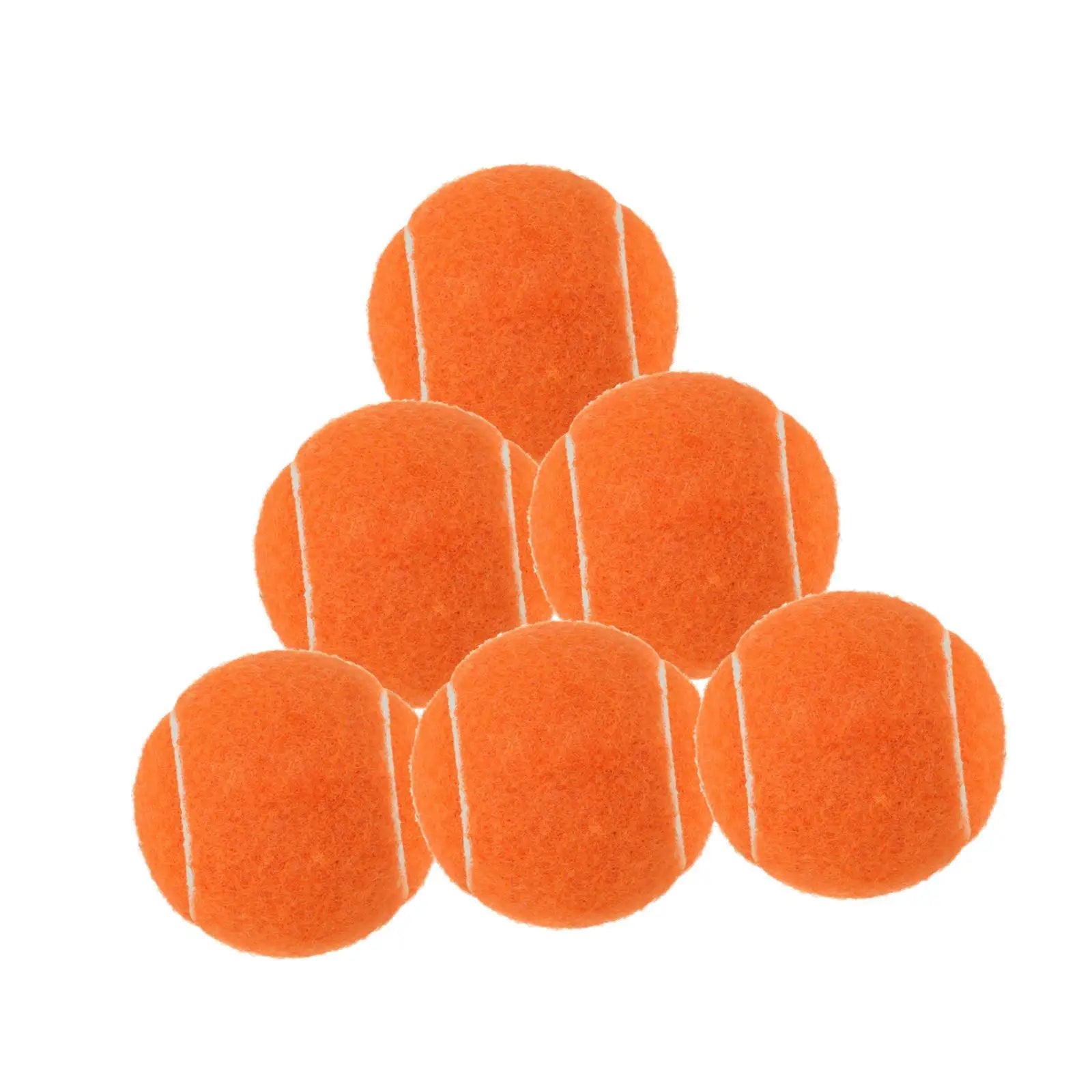 6Pcs Tennis Balls Practicing Pet Dog Tennis Balls Training Balls for Games Playing with Dogs Indoor Tennis Enthusiasts Sports - Buy online at  Vibe In Cart.