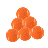 6Pcs Tennis Balls Practicing Pet Dog Tennis Balls Training Balls for Games Playing with Dogs Indoor Tennis Enthusiasts Sports - Buy online at  Vibe In Cart.