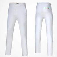 Men's Slim Fit Golf Trousers in Cotton and Polyester