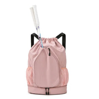 2 Rackets Tennis Racket Backpack Large Capacity with Shoes Pocket Gym Pack Casual Adjustable Strap Basketball Backpack Bag - Buy online at  Vibe In Cart.