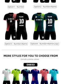 Football Jerseys Soccer Uniforms Adult and Kids Futsal Sportswear Kits Training Tracksuits Athlete Training Clothing customized - Buy online at  Vibe In Cart.