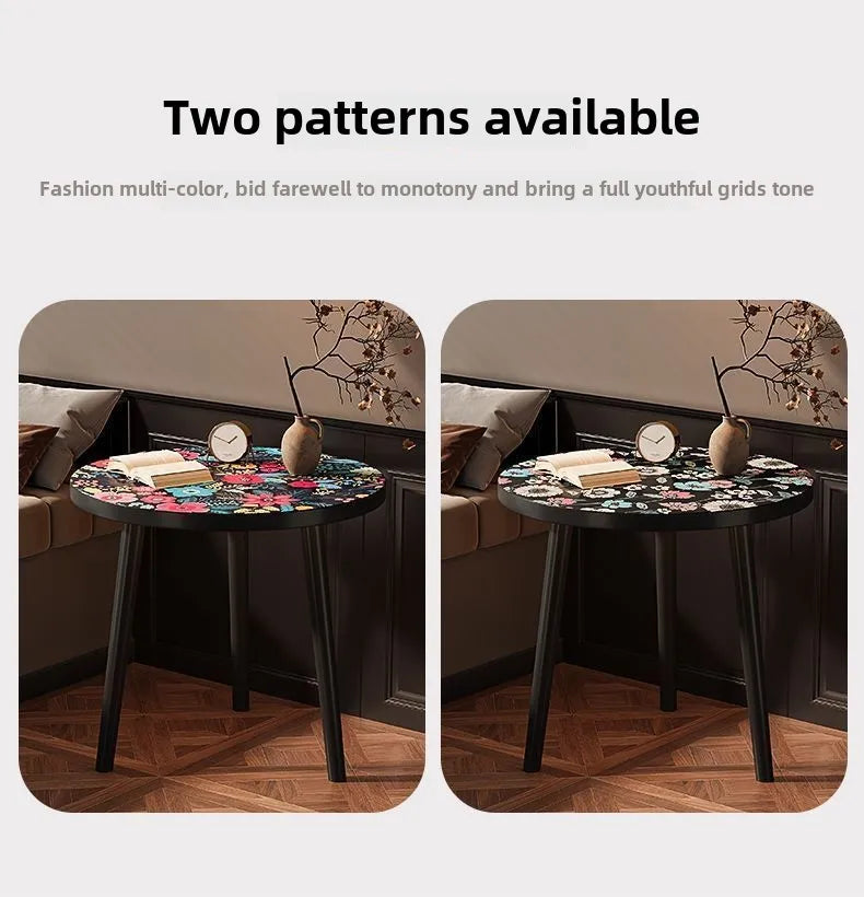 Mandala Coffee Table Removable Mini Desk Wooden Coffee Side Table Living Room Furniture Sofa Bedside Round Table Bedroom Home - Buy online at  Vibe In Cart.