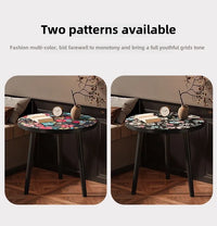 Mandala Coffee Table Removable Mini Desk Wooden Coffee Side Table Living Room Furniture Sofa Bedside Round Table Bedroom Home - Buy online at  Vibe In Cart.