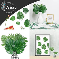 Artificial Tropical Palm Leaves Hawaiian Luau Jungle Safari Animal Theme Party Supplies Birthday Wedding Baby Shower Decoration - Buy online at  Vibe In Cart.