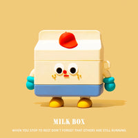 Silicone Protective Cover for Earphone Charging Case with Cartoon Theme