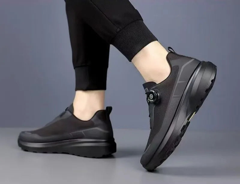 Original New Men Rotating-button Driving Sneakers Platform Casual Walking Shoes Outdoor Wear-resistant Running Sports Shoes Plus - Buy online at  Vibe In Cart.