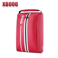 Zippered Waterproof Nylon Golf Shoe Bag Large Capacity 32x22x11cm