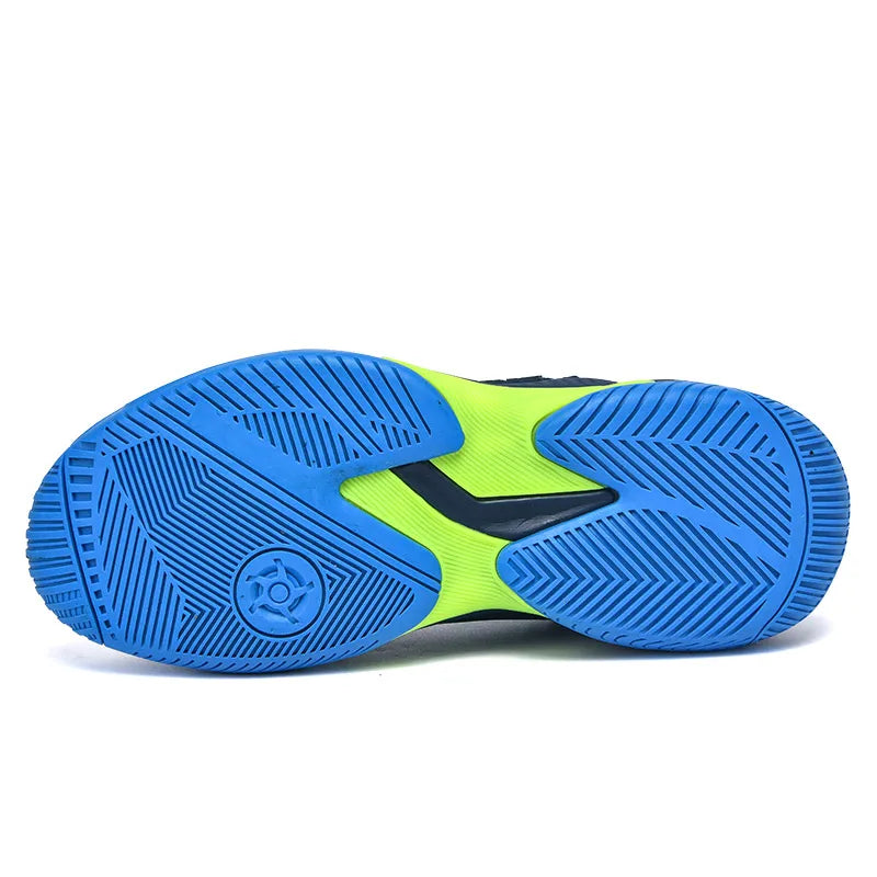 Men Women's Large Sizes Breathable Tennis Shoes Blue and Gray Gym Walking Badminton Sneakers - Buy online at  Vibe In Cart.