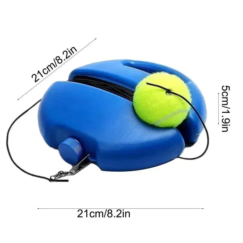 Tennis Trainer With 1Pc Tennis Ball For Beginner, Tennis Rebounder Set For Self Training, Auxiliary Training Equipment - Buy online at  Vibe In Cart.