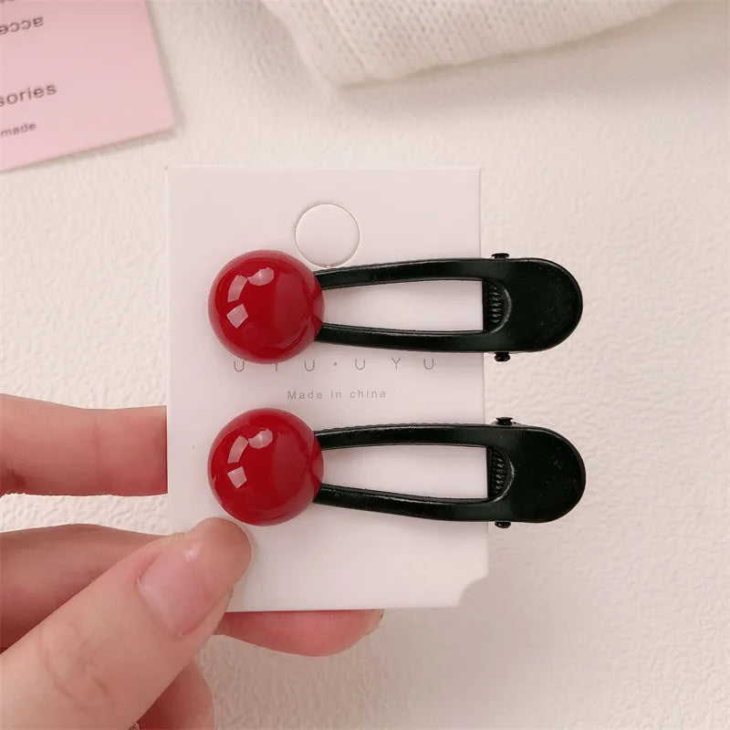 Yellow and Blue Star Design Alloy Plastic Hair Clips