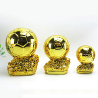 Golden Ball Football Cup Office Decoration with Electroplated Technology Football Cup Resin Gift and Birthday Gift Artefact - Buy online at  Vibe In Cart.