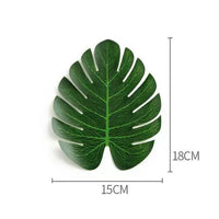 Artificial Tropical Palm Leaves Hawaiian Luau Jungle Safari Animal Theme Party Supplies Birthday Wedding Baby Shower Decoration - Buy online at  Vibe In Cart.