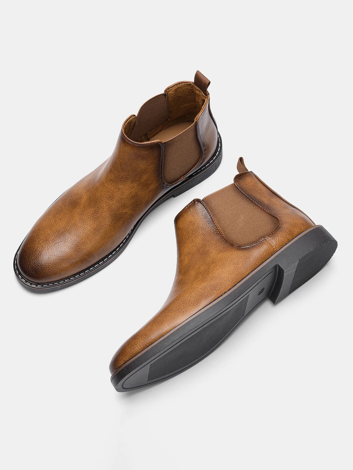 40~46 Men Chelsea Boots Brand Retro Comfortable Fashion Men Boots - Buy online at  Vibe In Cart.
