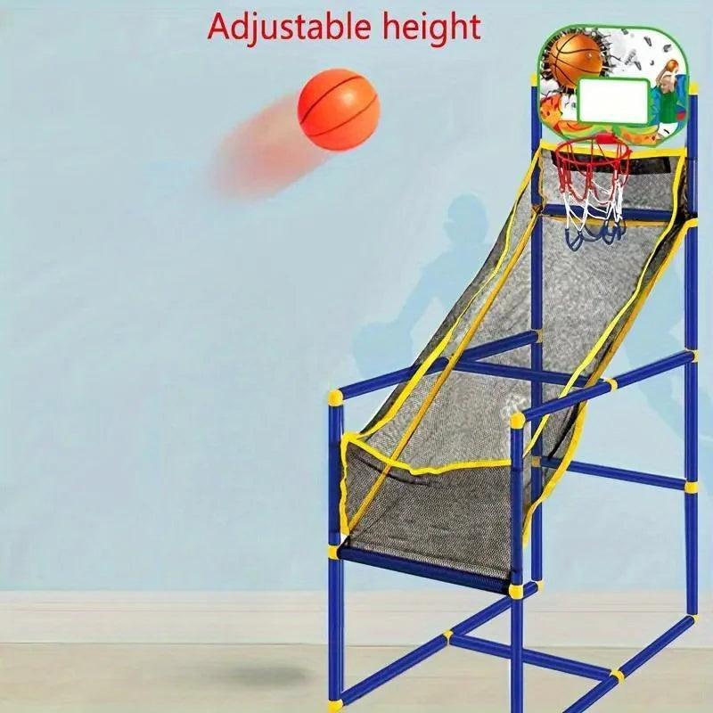 Enjoyable Arcade Basketball Game Set - Indoor/Outdoor Dual Play, Easy Setup with Pump & Balls, Ideal Holiday & Birthday Gift - Buy online at  Vibe In Cart.