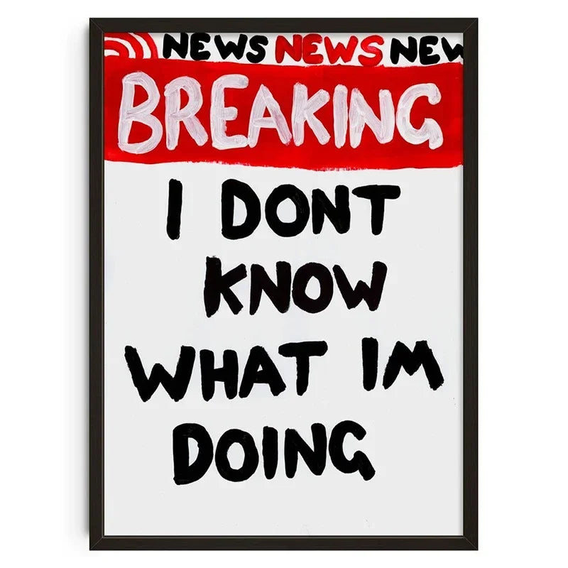 Classical Abstract Canvas Wall Art Print, Unframed, Vertical