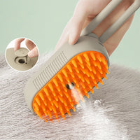 Cat Steam Brush Steamy Dog Brush 3 in 1 Electric Spray Cat Hair Brushes USB Rechargeable Dog Grooming Massage Comb for Pet Hairs - Buy online at  Vibe In Cart.