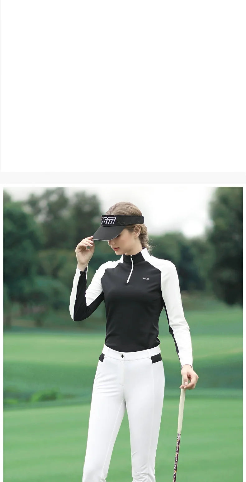PGM Autumn Winter Ladies Golf Pants Women Warm Fleece Slim Sport Trousers Windproof Elastic Tennis Pants Golf Apparel XS-XL - Buy online at  Vibe In Cart.
