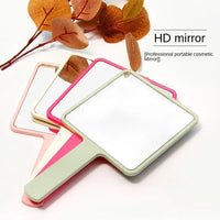 Eyelash Extension Handheld Makeup Mirror Square Makeup Vanity Mirror with Handle Hand Mirror SPA Salon Compact Mirrors - Buy online at  Vibe In Cart.