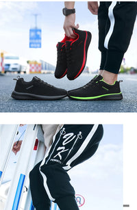 Men Running Shoes Breathable Light Comfortable Men's Casual Shoes Tenis Outdoor Slip On Walking Sneakers - Buy online at  Vibe In Cart.