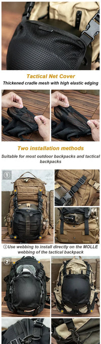 Tactical Helmet Bag Multi-Purpose Storage Carrying Pouch Hunting Airsoft Helmets Bag Tactical Motorcycle Multi Attachment Pack - Buy online at  Vibe In Cart.