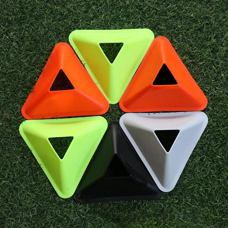 5PCS Football Training Disc Triangle Soccer Practice Field Sports Agility Training Cone Portable Equipment For Kids Adult - Buy online at  Vibe In Cart.