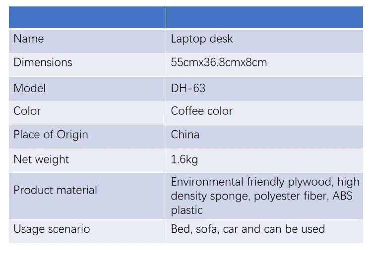 MUMUCC Student Dormitory Writing Desk Laptop Computer Desk Office Furniture Bed Table Folding Table Soft Bottom Cushion Table - Buy online at  Vibe In Cart.