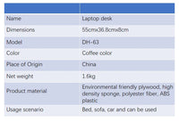MUMUCC Student Dormitory Writing Desk Laptop Computer Desk Office Furniture Bed Table Folding Table Soft Bottom Cushion Table - Buy online at  Vibe In Cart.