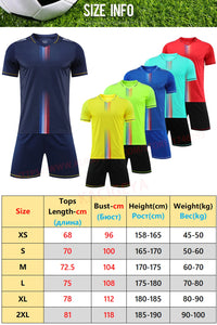 Soccer Uniform Set Men Football Team Custom Men Jersey Shorts Training Suit Outdoor Sport Gym Summer Running Tracksuit - Buy online at  Vibe In Cart.