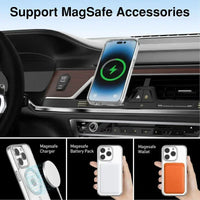 Transparent Magnetic Full Coverage Plastic Phone Case