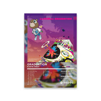 Unframed Retro Rapper Album Cover Canvas Wall Art Print