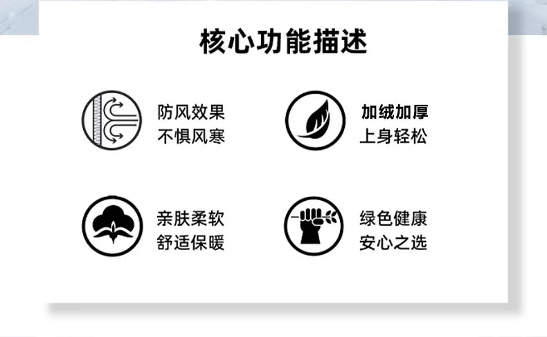 Sherpa Lined Men's Winter Jacket, Thickened Workwear Men Hooded Coat, Outdoor Casual Warm Fleece Jackets For Man - Buy online at  Vibe In Cart.