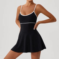 Tennis Dress For Women with Pockets Golf Skirts Anti Shorts Yoga Suit Badminton Clothing Activewear - Buy online at  Vibe In Cart.
