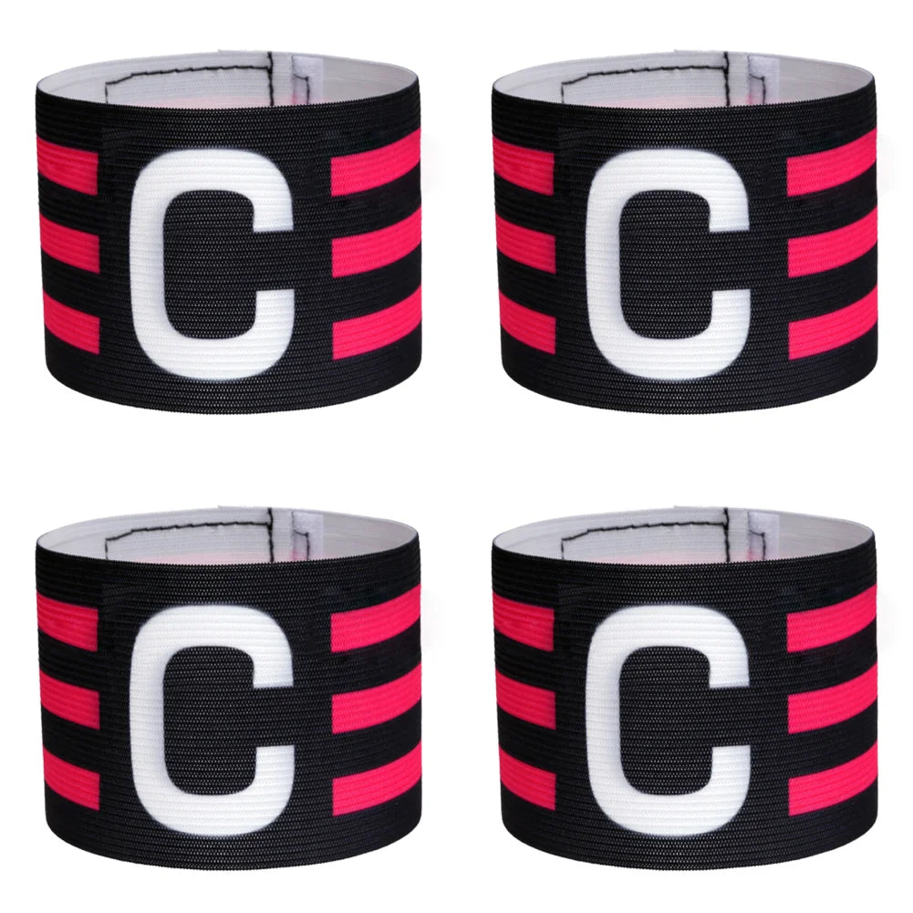 Soccer Captain Armband Adjustable for Kids and Adults 1-5 Pieces