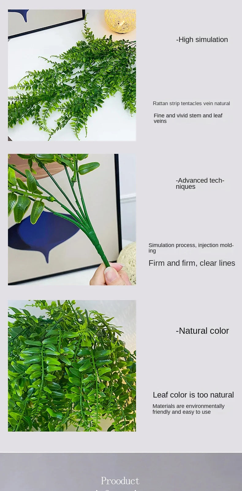 90cm Artificial Plant Vine Home Decoration Hanging Plastic Leaf Grass Garland Outdoor Wedding Party Decorations Fake Rattan Ivy - Buy online at  Vibe In Cart.