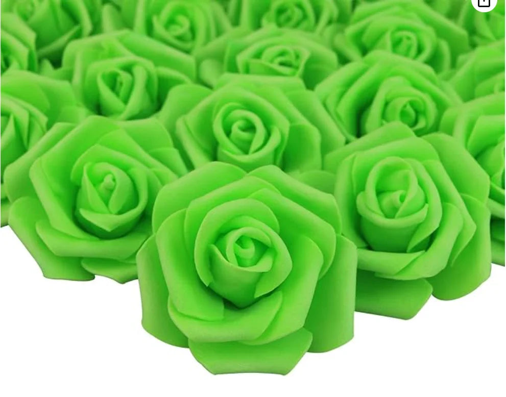 10/20/50Pcs Artificial Foam Rose Flowers PE Fake Flower for Home Room Dceor Wedding Party Halloween Thanksgiving Christmas Decor - Buy online at  Vibe In Cart.