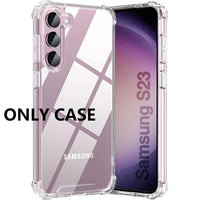 Transparent Shockproof Silicone Bumper Phone Case
