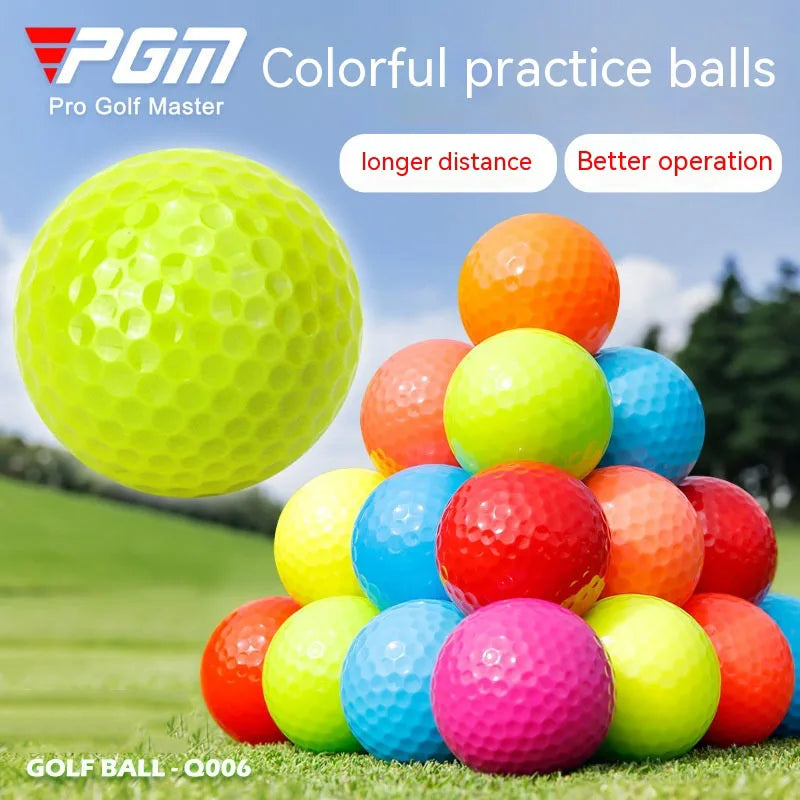 5Pcs/Pack PGM Golf Color Ball New Golf Color Ball Two/Three Layer Practice Ball Multi Color Solid Ball  Q006 - Buy online at  Vibe In Cart.