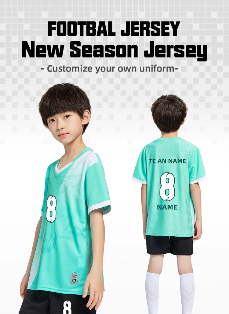 Football Jerseys Soccer Uniforms Adult and Kids Futsal Sportswear Kits Training Tracksuits Athlete Training Clothing customized - Buy online at  Vibe In Cart.