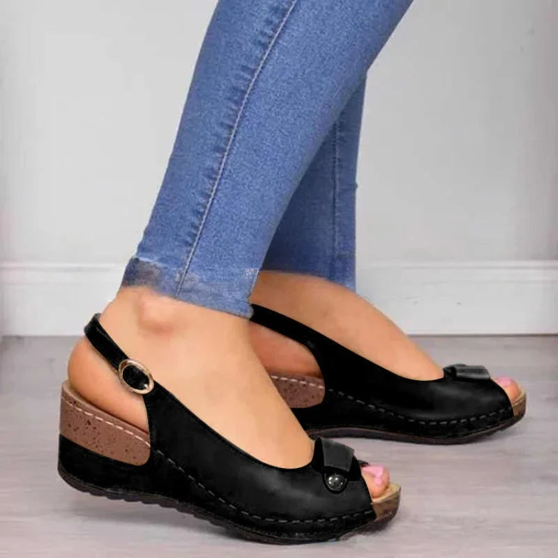 Chunky Platform Wedges Slipper  Sandals summer 2025 shoes for women Open Toe Shoes Sandals Women platform shoes - Buy online at  Vibe In Cart.