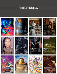 Rapper Album Cover Retro Poster Music Canvas Wall Art Print Mural Home Decor Music Lover Gift - Buy online at  Vibe In Cart.