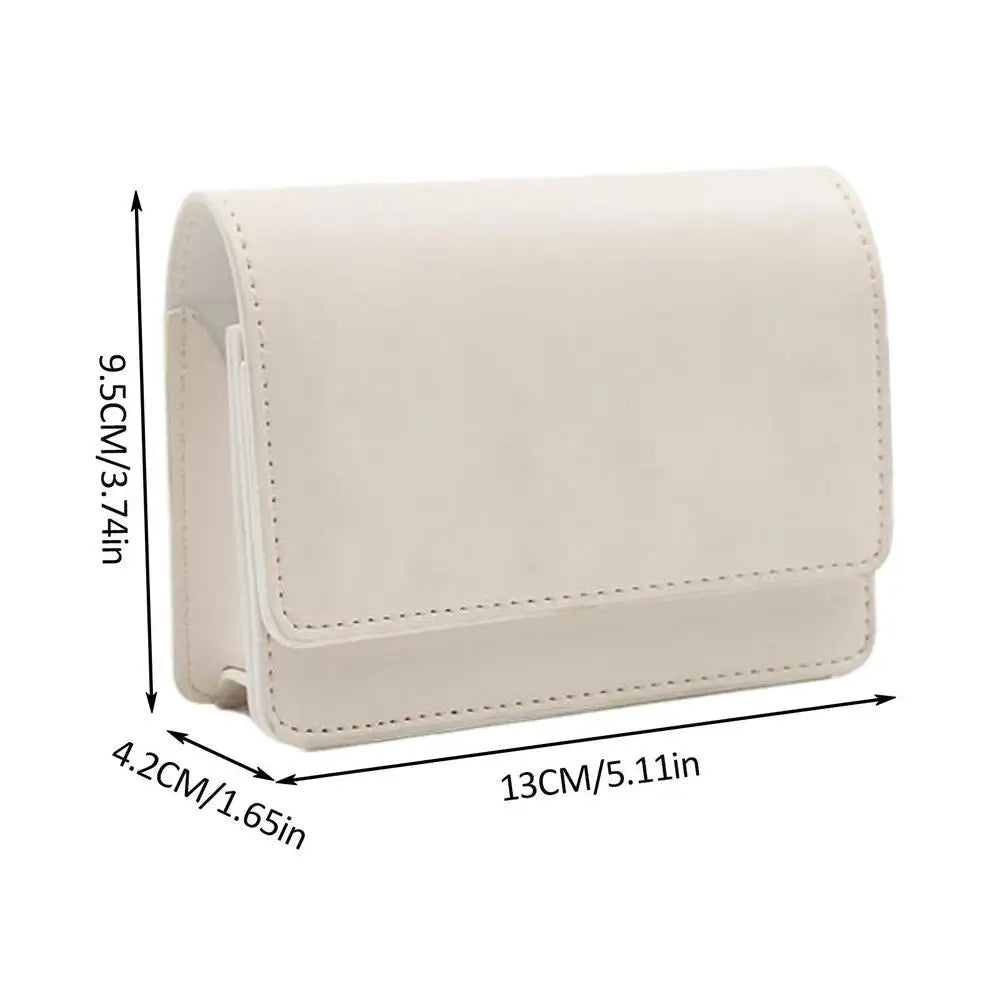 Golf Rangefinder PU Carry Bag with Magnetic Closure and Waist Belt