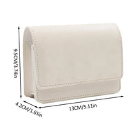 Golf Rangefinder PU Carry Bag with Magnetic Closure and Waist Belt