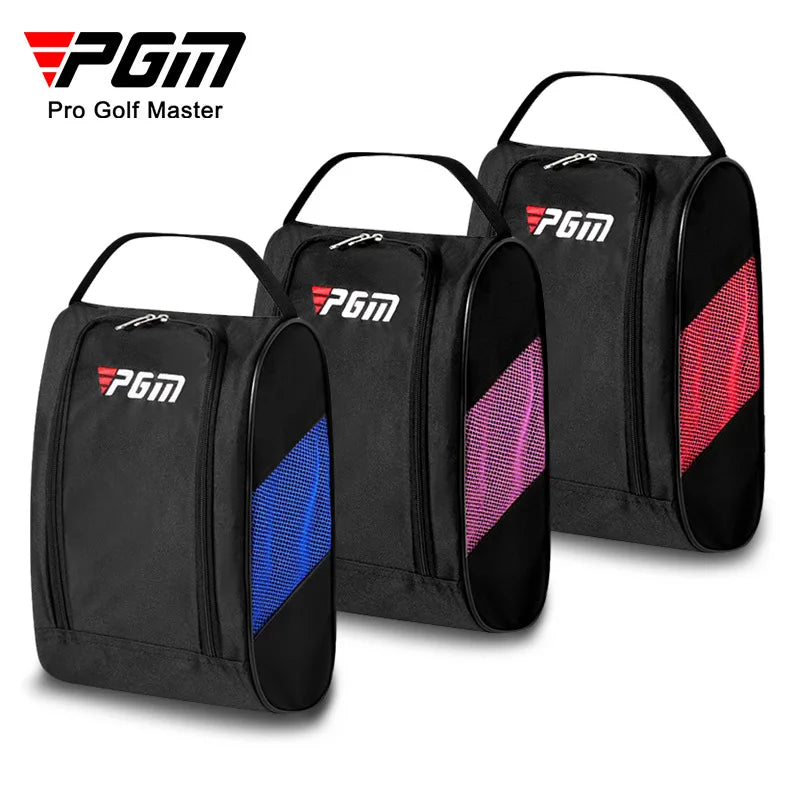 Golf Shoe Bag Made of Nylon, Available in Four Colors