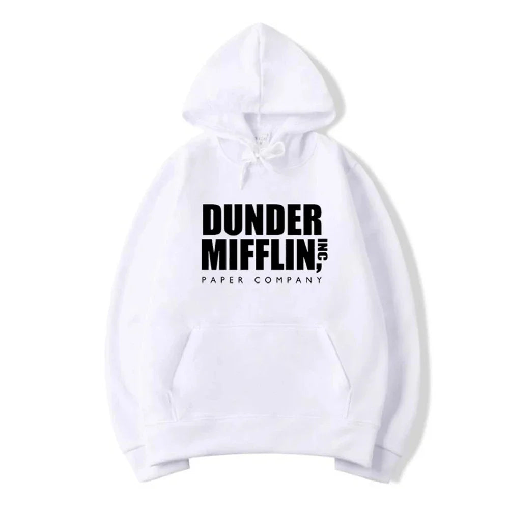 The Office Dunder Mufflin INC Paper Hoodie Dwight Schrute Sweatshirt  Men Women Hoodies Casual Pullover Hooded Sweater - Buy online at  Vibe In Cart.