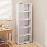 6/5 Layers Dustproof Wardrobe High Capacity Partition Bookshelf Bedroom Open Simple Assembly Storage Cabinet Bedroom Furniture - Buy online at  Vibe In Cart.